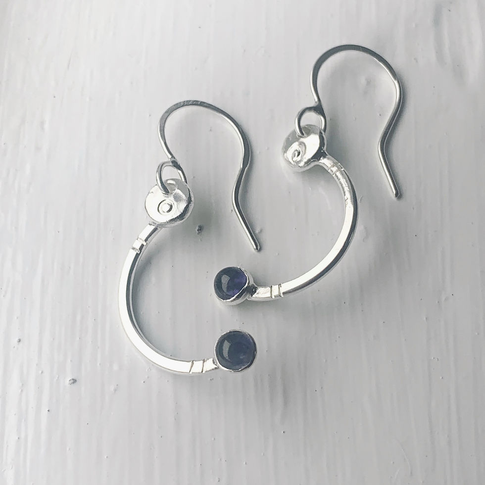 Thumbnail: ARC jewellery, arc earrings by Nyaki Punk Jewellery
