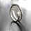 Thumbnail: Recycled Sterling Silver Wrap Ring, Handmade Forged from by Nyaki Punk Jewellery