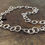 Thumbnail: Recycled Sterling Silver Hoop Necklace by Nyaki Punk Jewellery