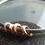 Thumbnail: Recycled Sterling Silver & Rose Gold Bangle by Nyaki Punk Jeweller