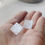 Thumbnail: Recycled Sterling Square Stud Earrings by Nyaki Punk Jewellery