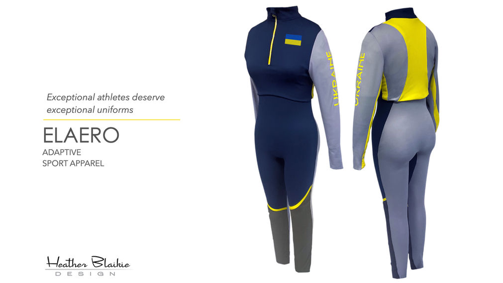 University of Oregon Sports Product Design Adaptive Athlete Sit Ski Uniform Design