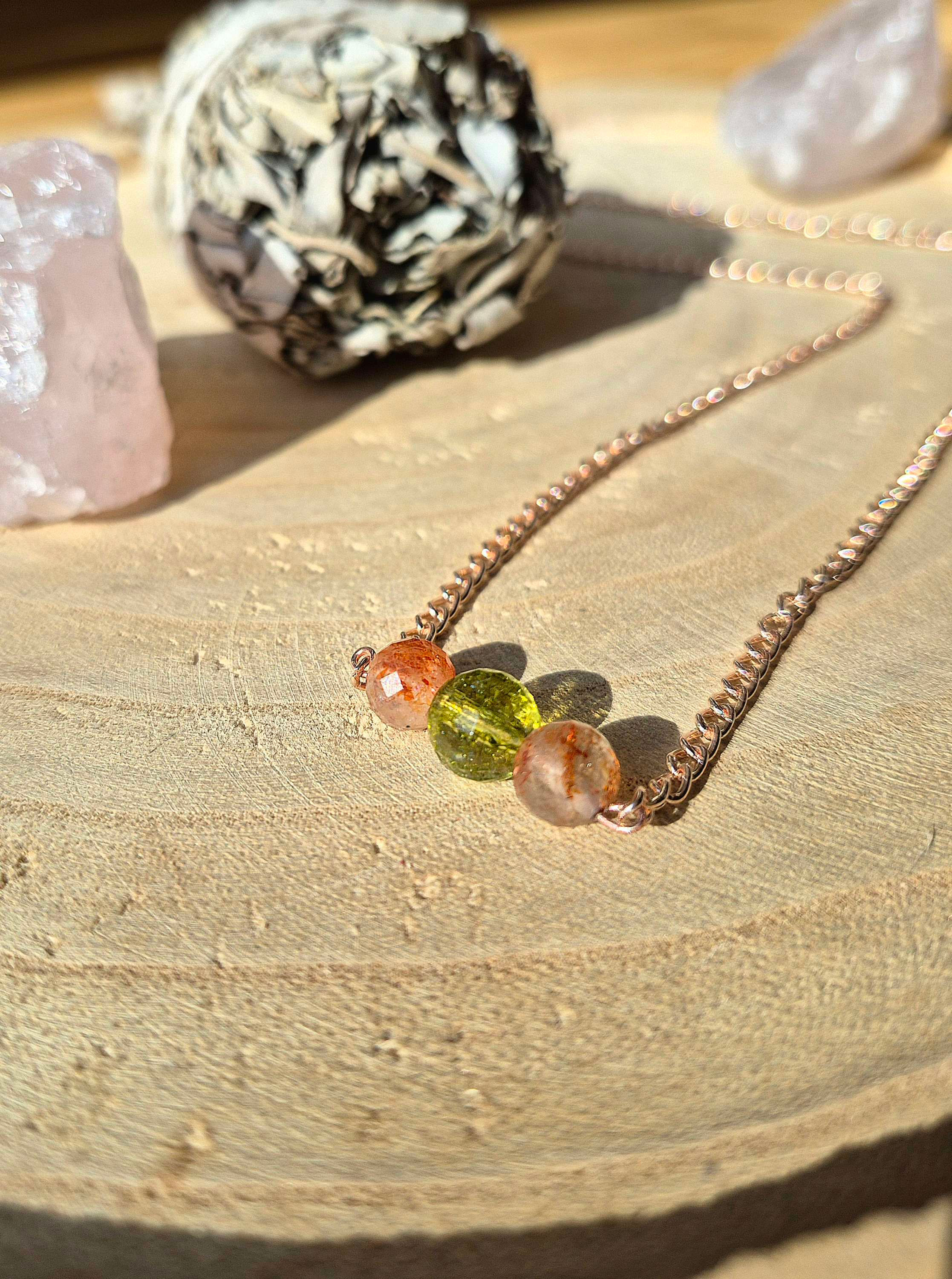 Kette Peridot Sonnenstein