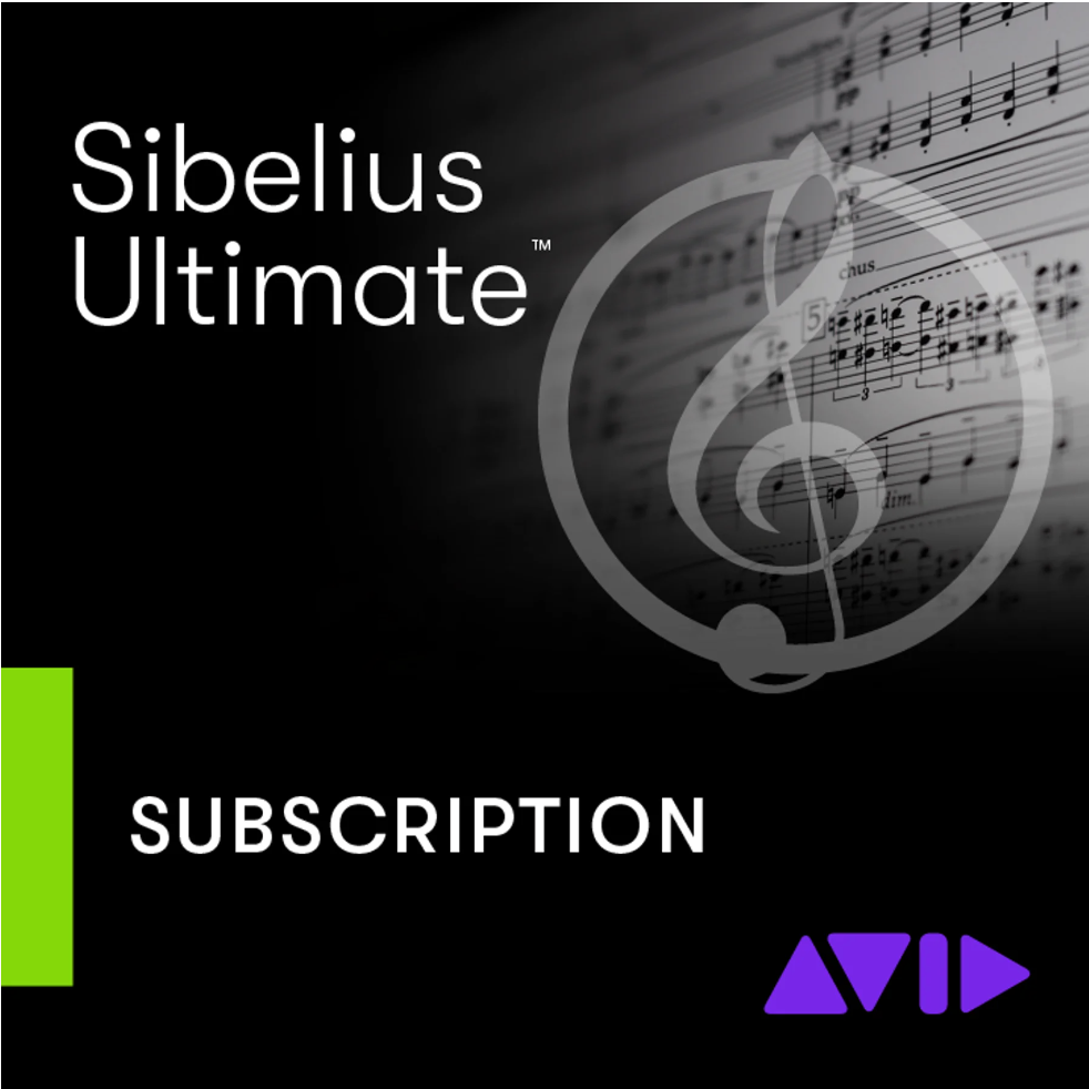 Avid Sibelius Ultimate | Suscripción Anual