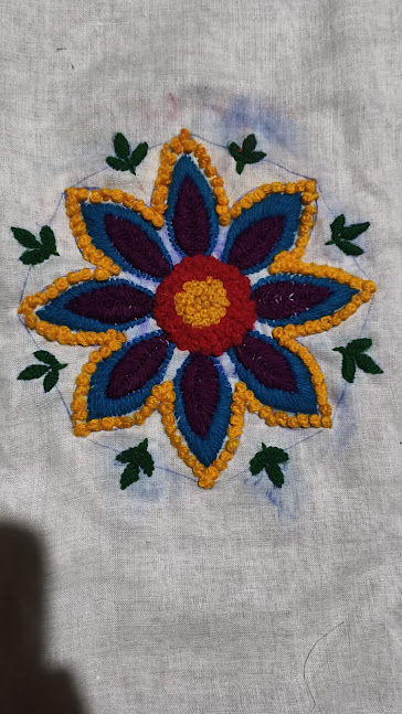 Kantha sewing started in the tailoring classes