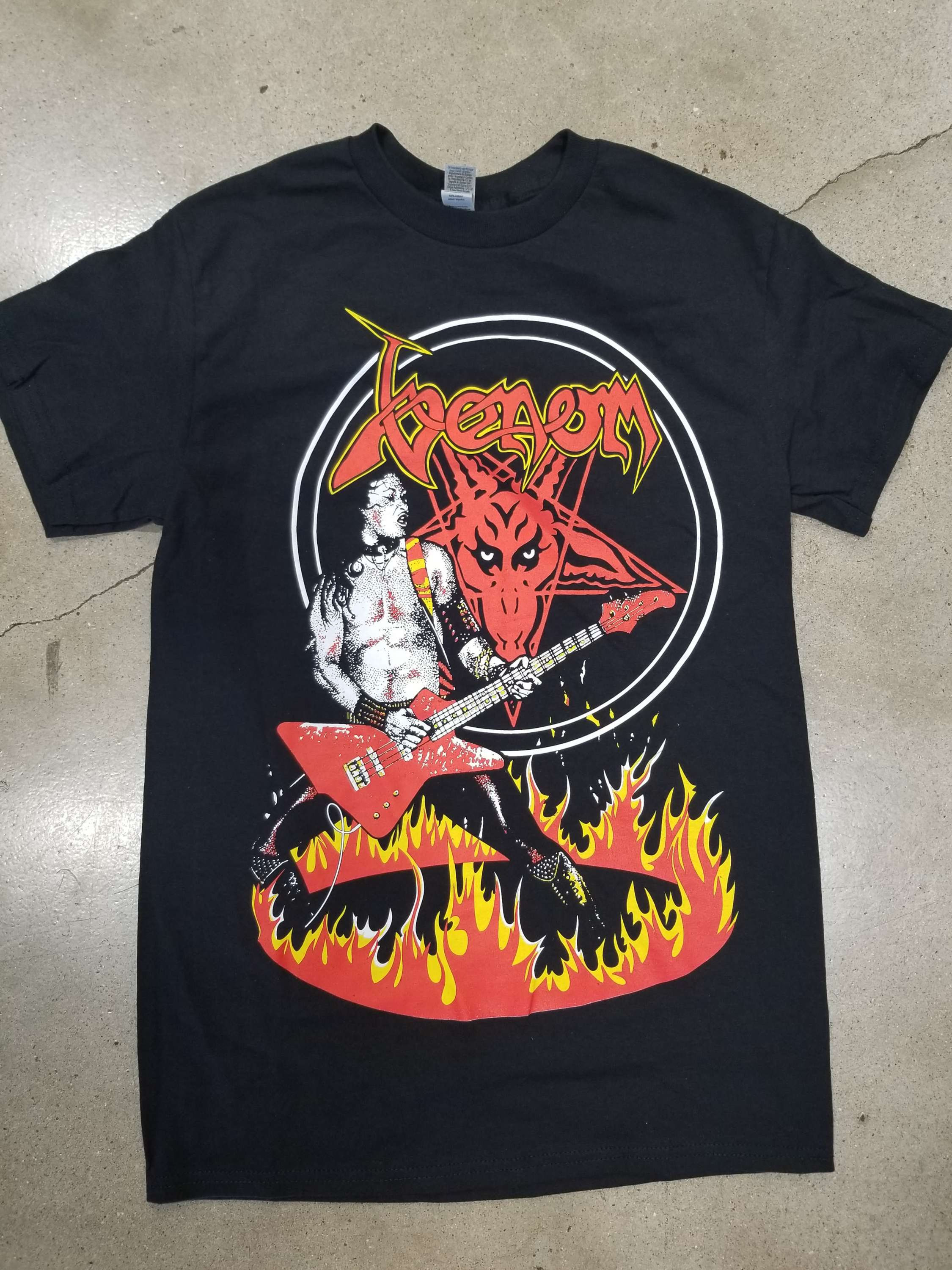 VENOM CRONOS IN FLAMES TEE