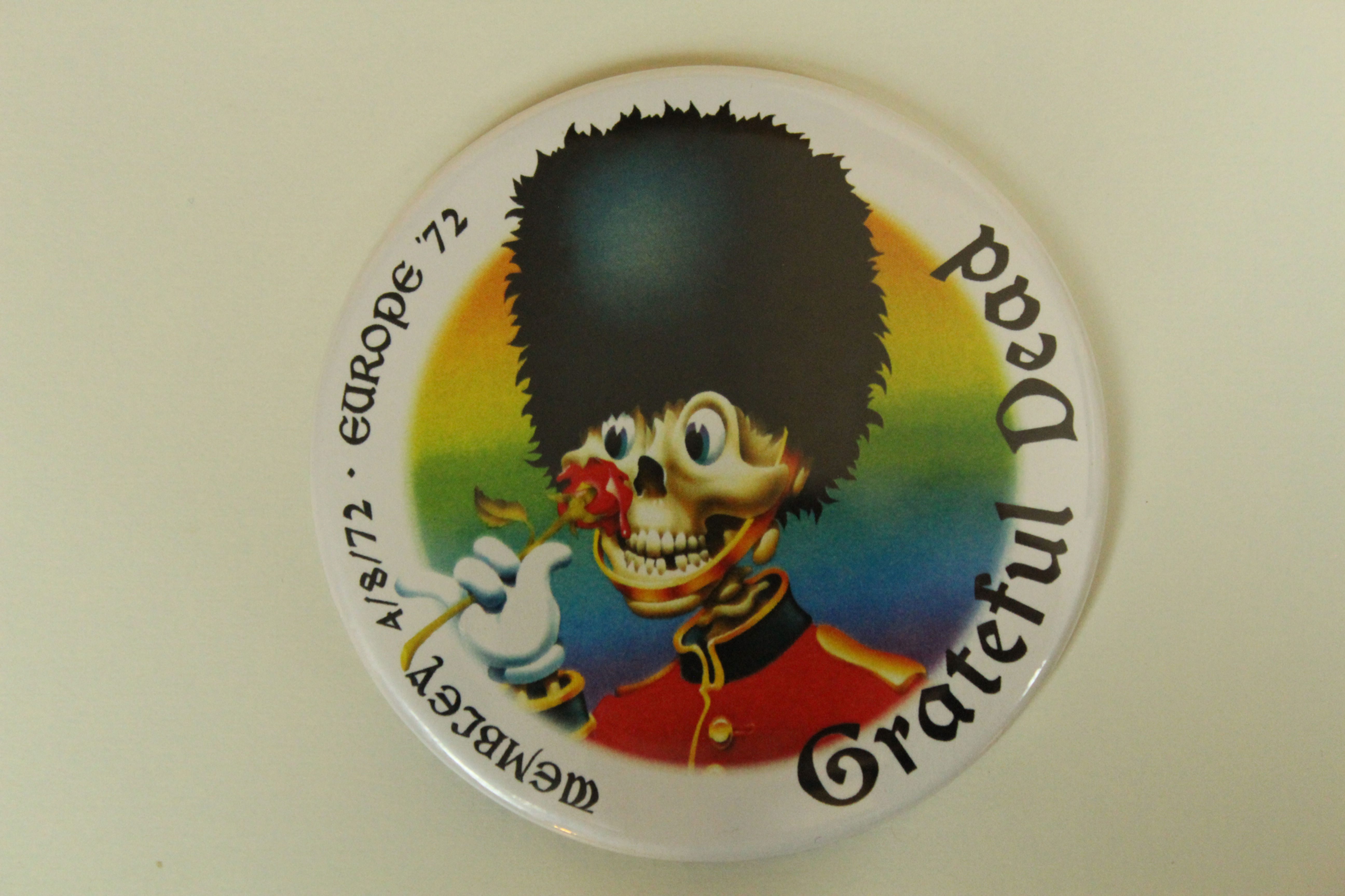 GRATEFUL DEAD WEMBLEY '72 MAGNET