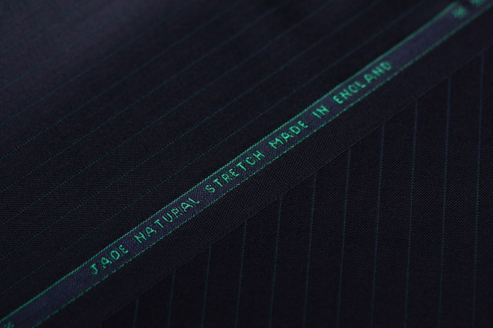 Detail of Imperial Jade fabric