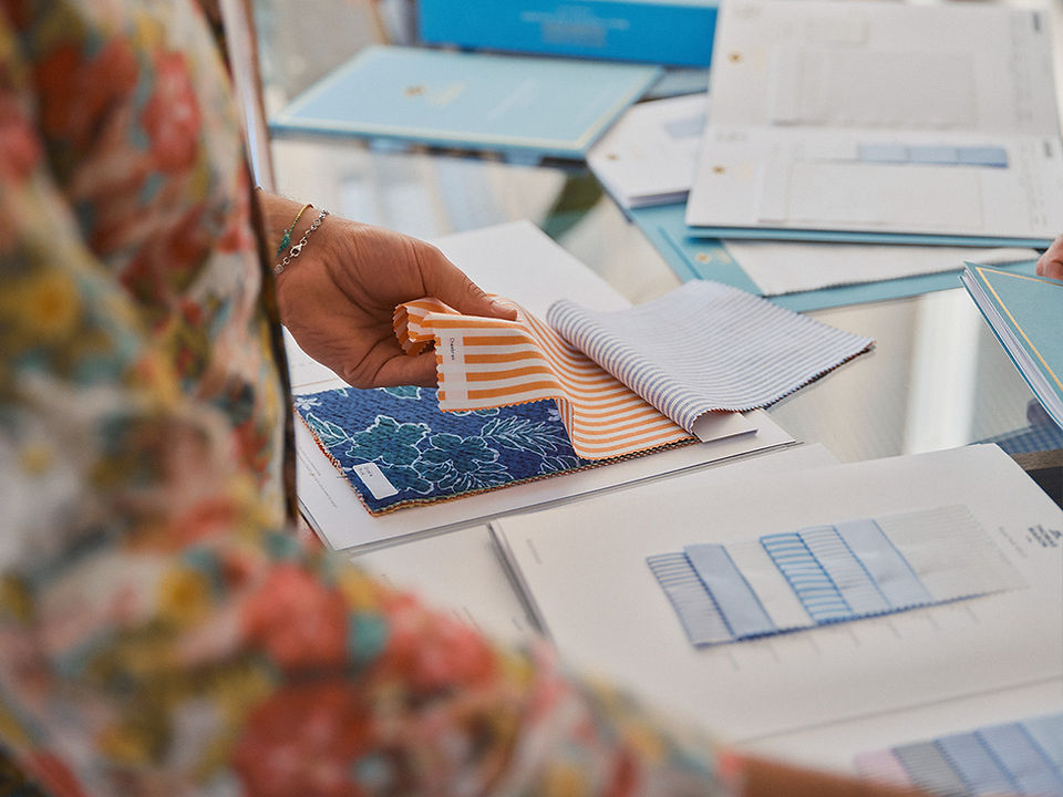 Fabric swatch books