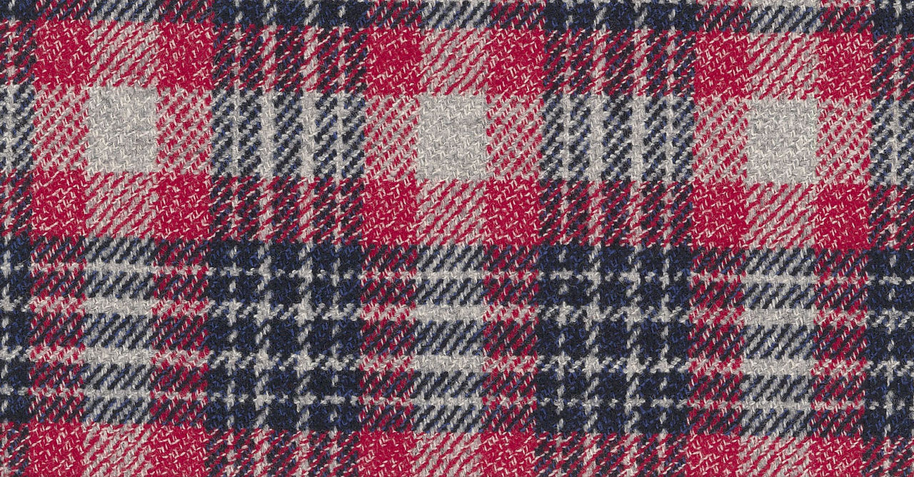 Fabric swatch from Scabal's AUTUMN LEAVES collection