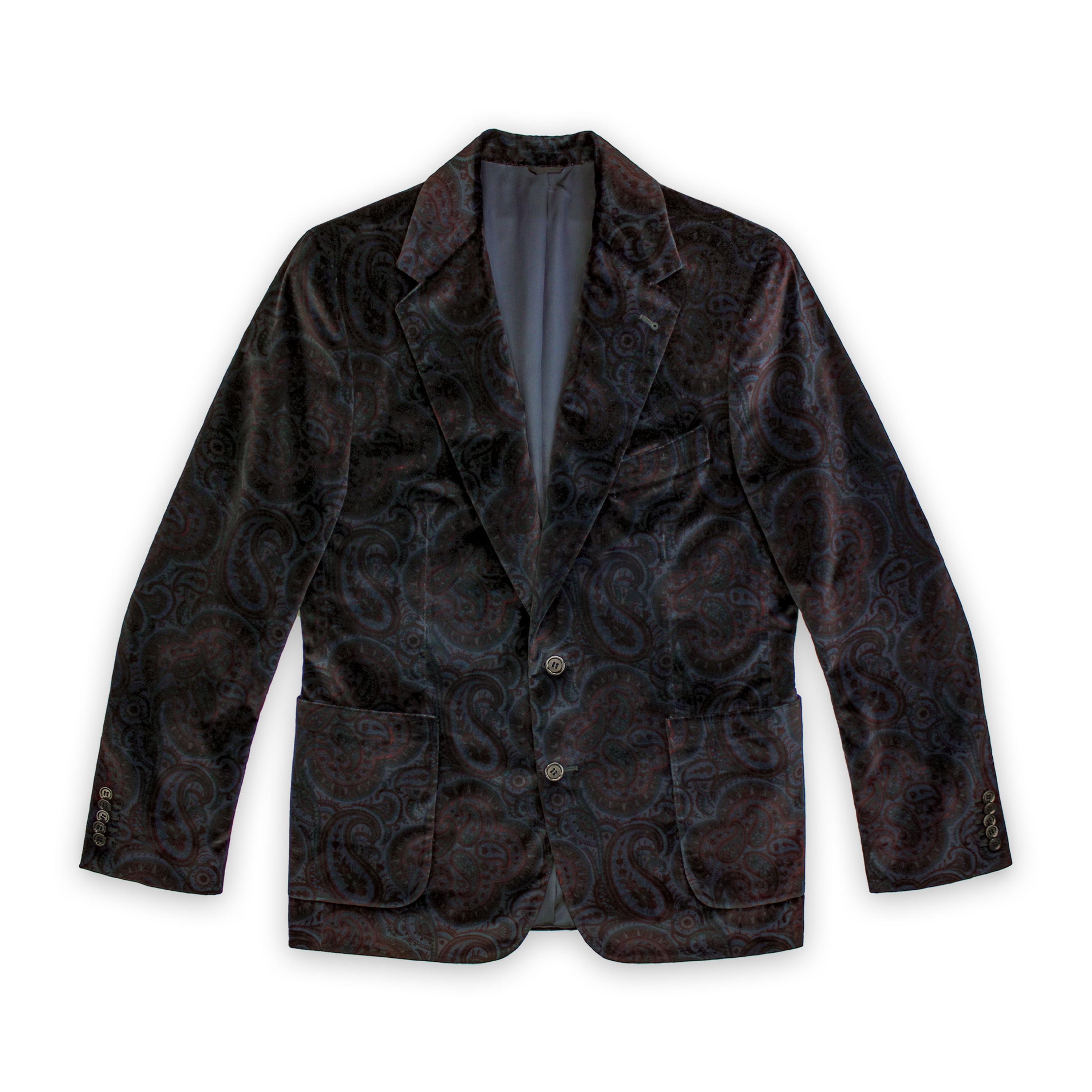 VELVET PAISLEY EVENING JACKET