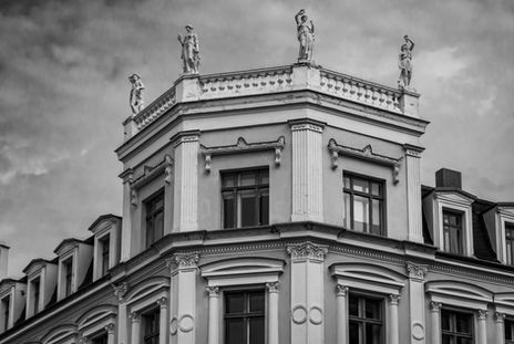 Baroque Façade. Görlitz. Görlitz, Germany. 