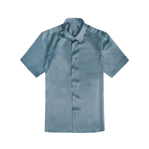 SILK SHORT SLEEVE SHIRT MICHEL'S BESPOKE