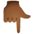Backhand Index Pointing Down Medium Dark Skin Tone.png