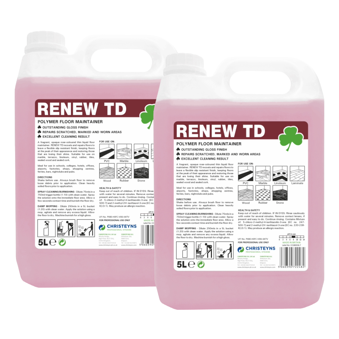 RENEW TD Floor Maintainer 5ltr x2