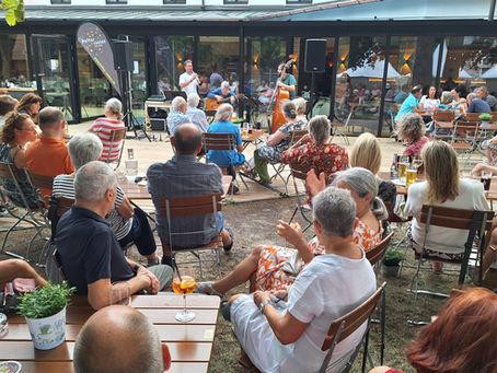 Probenausklang im Donauhof