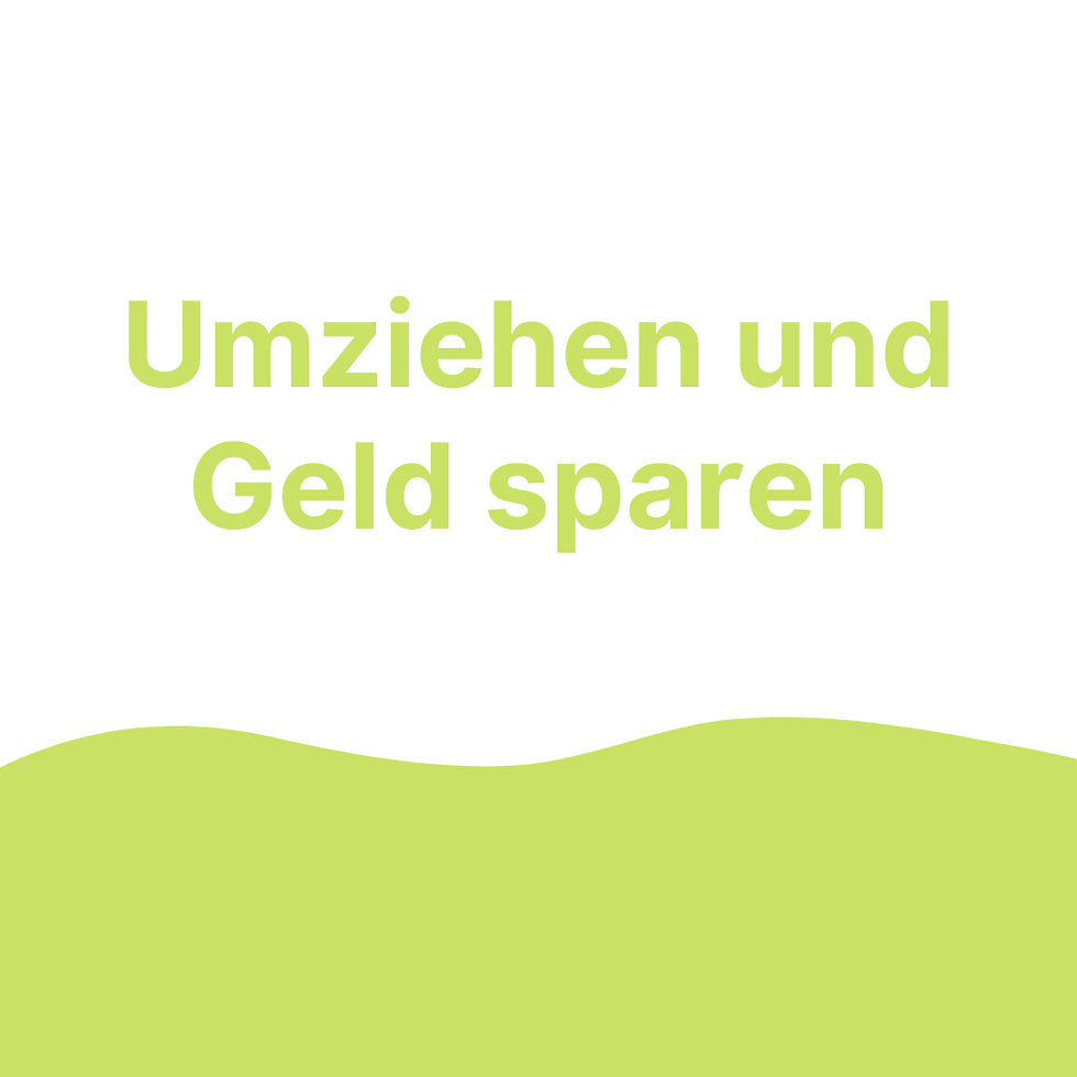 Umzug – Sparen Sie Geld bei Ihrem nächsten Umzug