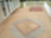 Custom decking pattern with composite decking