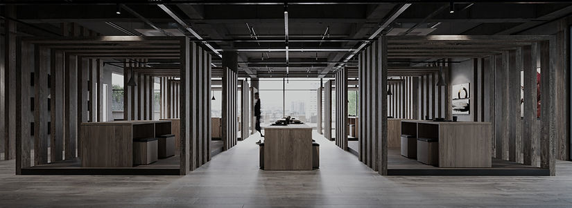 A modern, organised workspace, oriented towards the competent servicing of customers and long term clients.