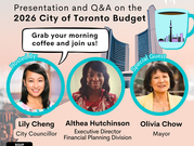 Our Willowdale City Budget Virtual Town Hall – Key Takeaways