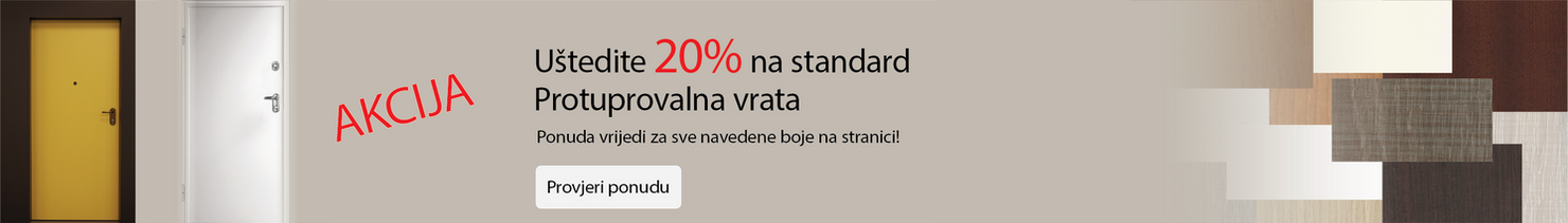Akcija Protuprovalna vrata standard