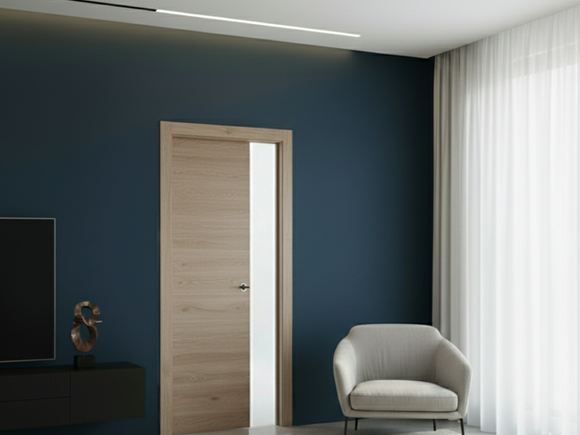 Jedno krilna sobna klizna kazetna Hrast Pembroke