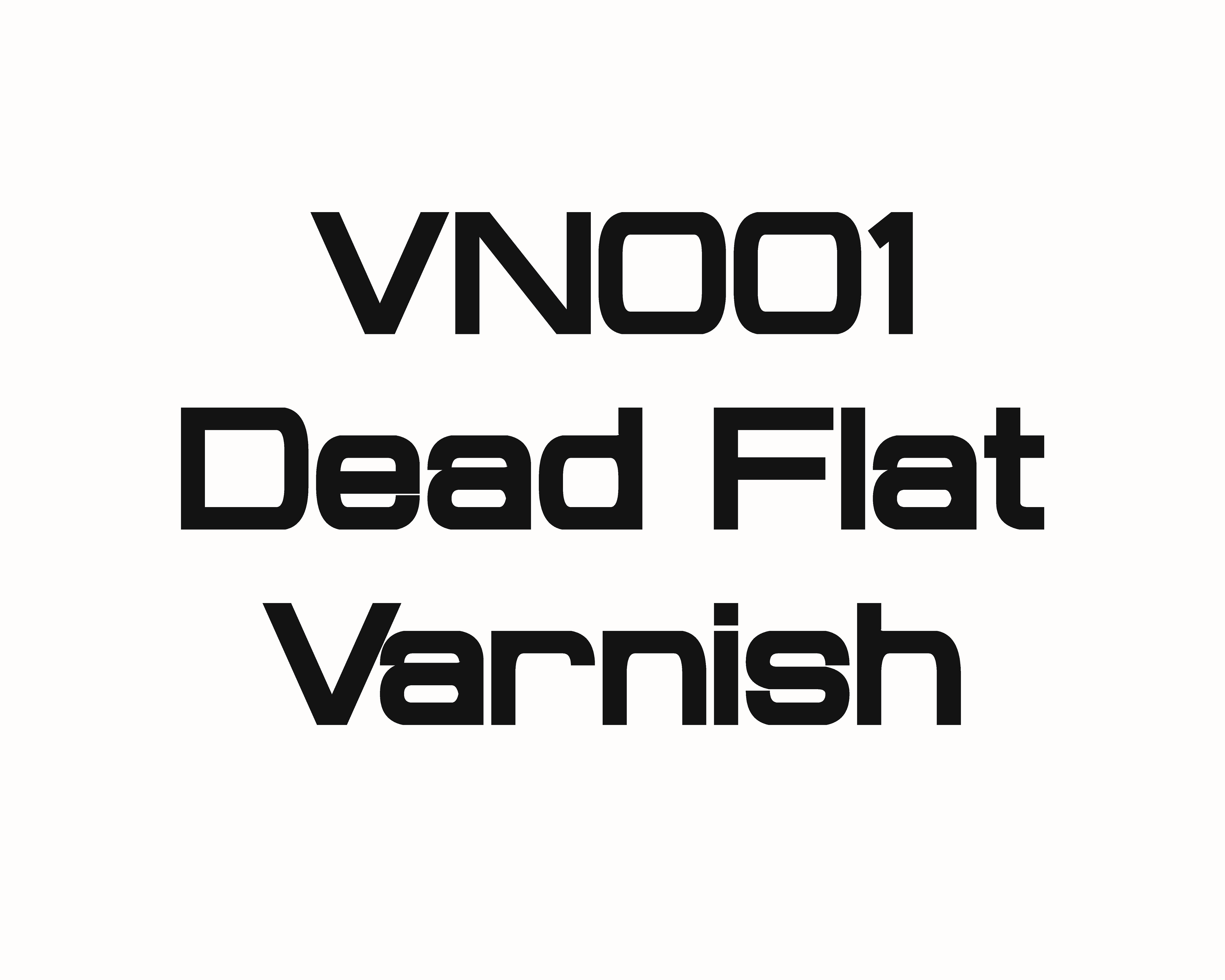 VN001 Dead Flat Varnish 30ml