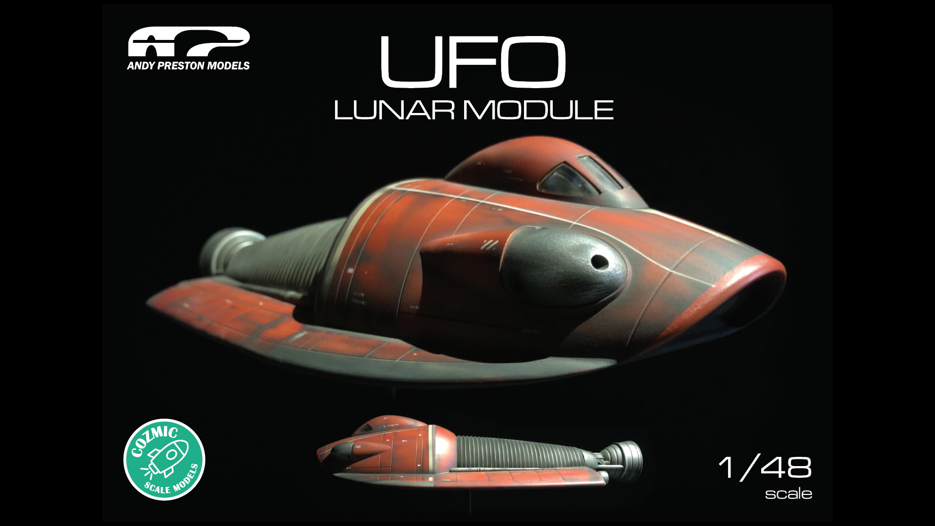 1:48th scale UFO Lunar Module