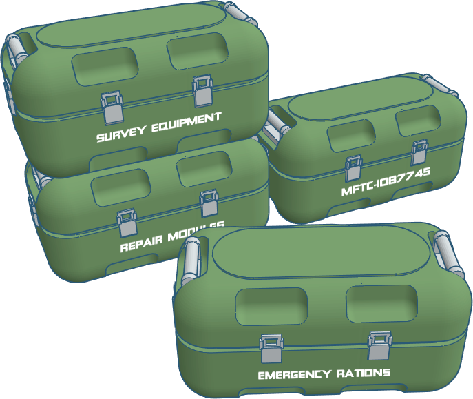 1:32nd scale 'BSG' Cargo Boxes