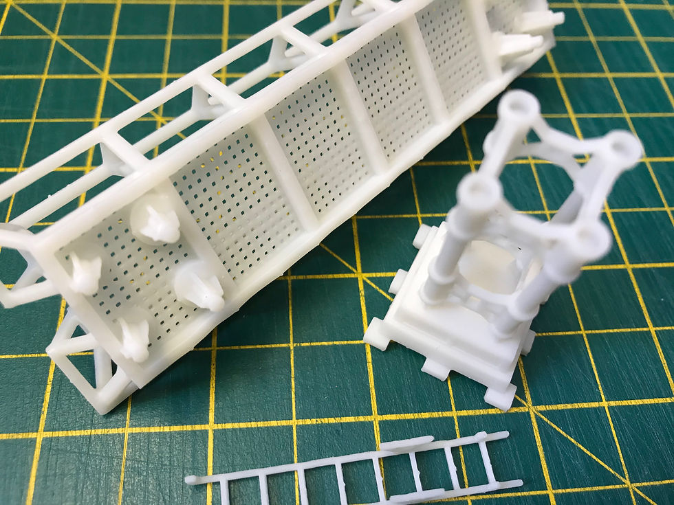 Miniatura: Pórtico de mantenimiento a escala 1:72