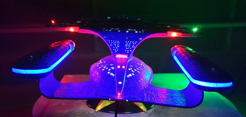 Thumbnail: 1:1400e Enterprise 'D' verlichtingsset