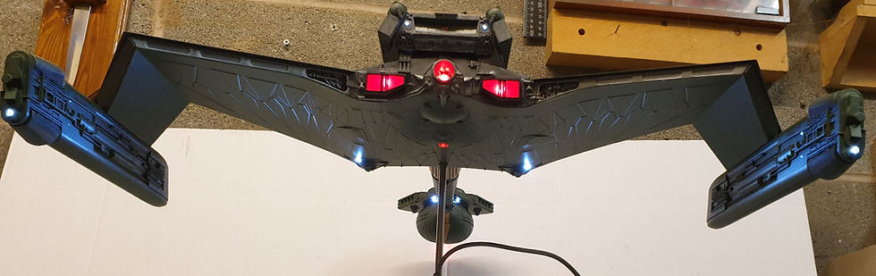 Thumbnail: 1:350th Klingon K’t’inga lighting kit