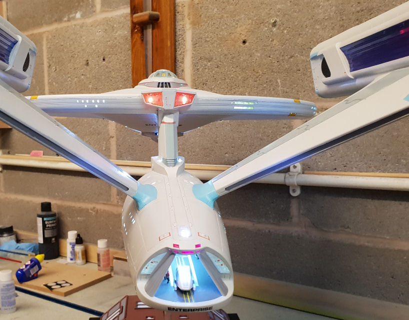 Miniaturbild: 1:350 Enterprise-Nachrüst-Beleuchtungssatz