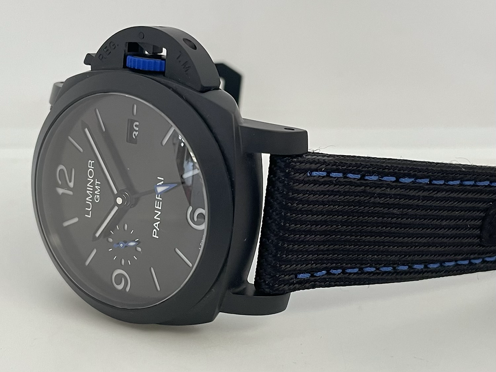 Miniatura: Luminor GMT Panerai Bucherer Blue PAM01176 Swiss