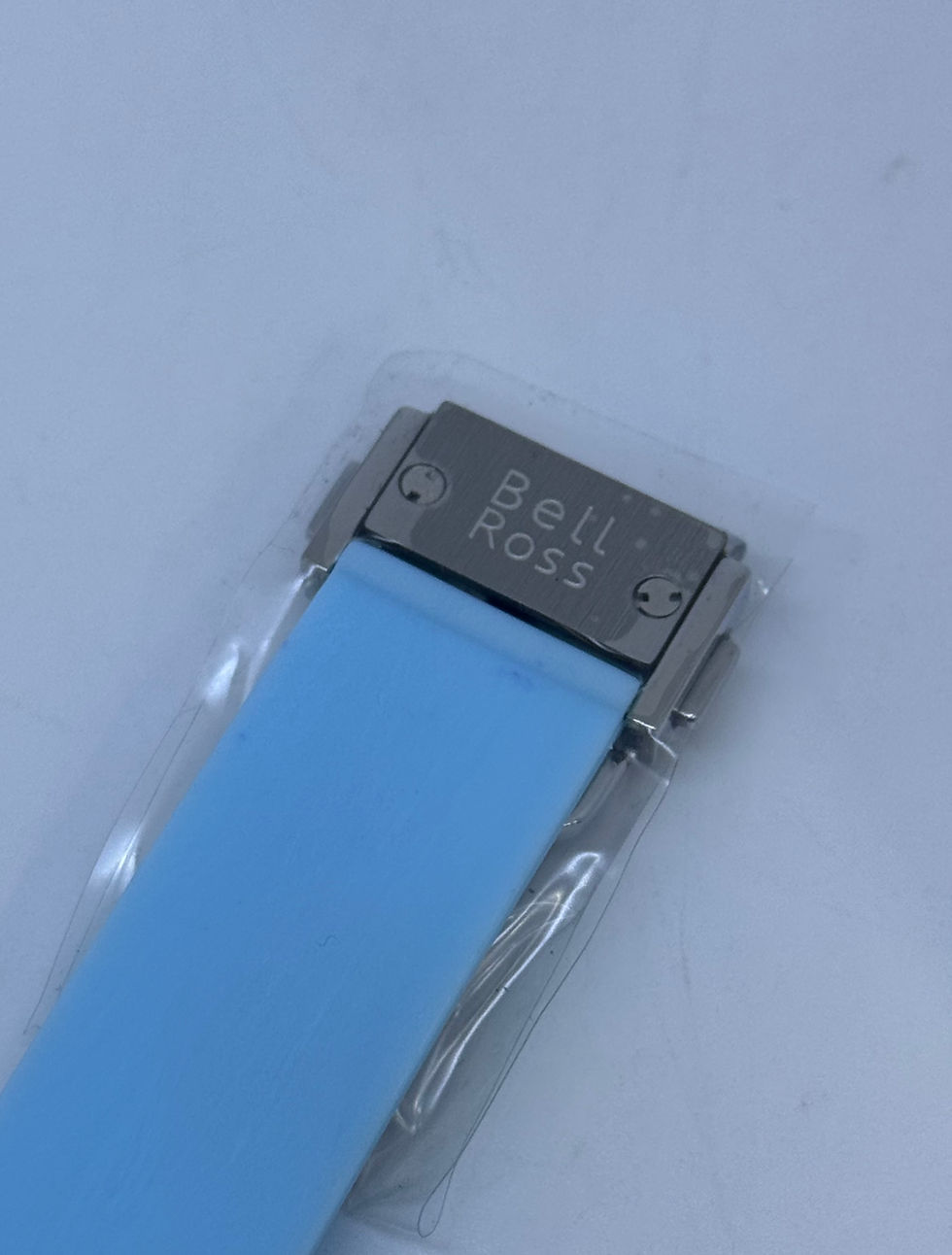 Miniatura: Bell & Ross BR-X5 Light Blue Rubber strap