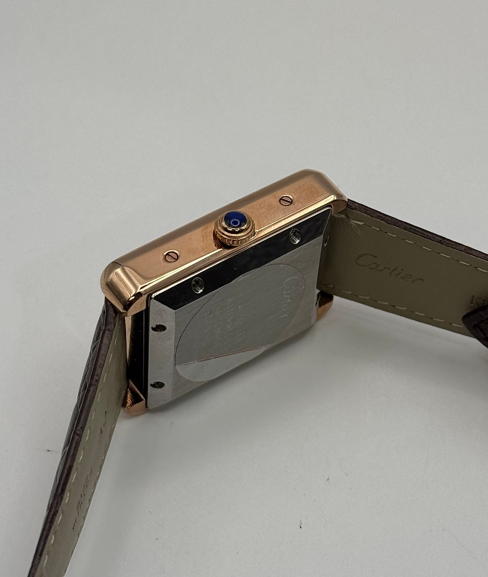 Miniatura: Cartier Tank Solo XL Rose Gold Automatic Diamond