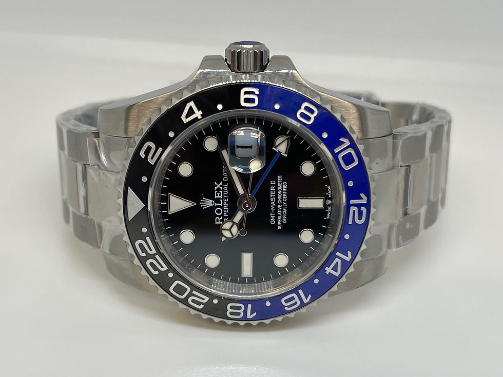 Miniatura: Rolex GMT Master II Batman Oystersteel Premium