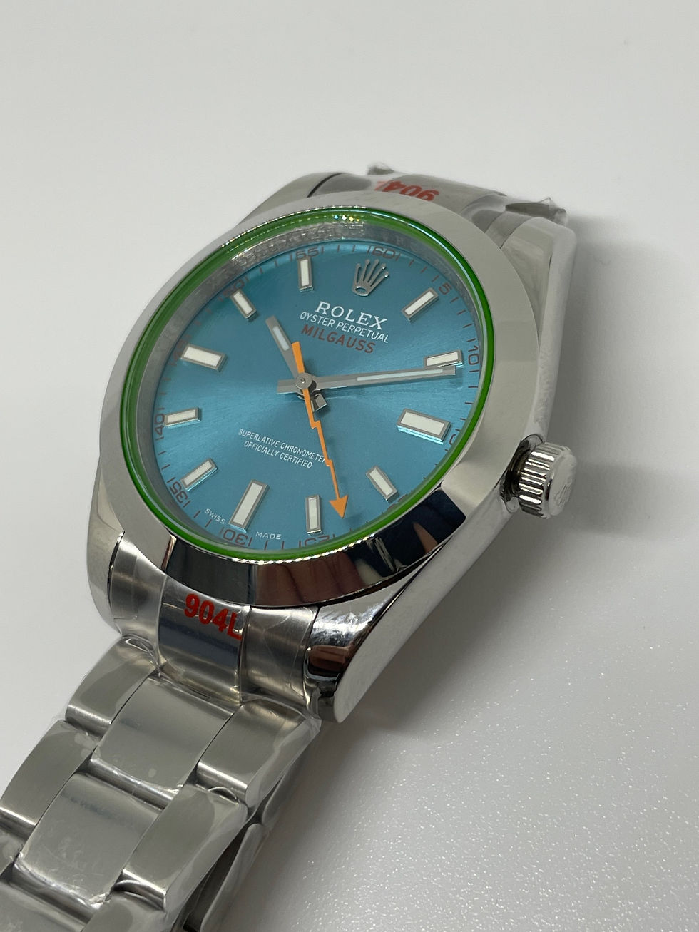 Miniatura: Rolex Milgauss Green Dial 40mm
