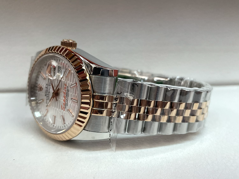Miniatura: Rolex Date Just 36mm Two Tone 2021 Rose Gold