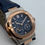 Miniatura: Patek Philippe Nautilus Two Tone Moonphase Power Reserve Blue Dial Leather