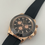 Miniatura: Rolex Daytona Rubber Strap Rose Gold Black Dial