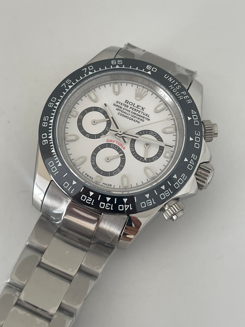 Rolex Daytona White Dial “Panda” automatic