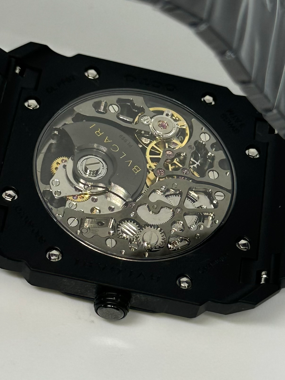 Miniatura: Bulgari Octo Finissimo All Black Ultra Thin Swiss