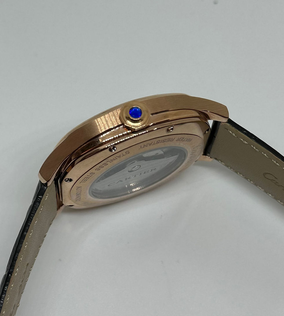 Miniatura: Cartier Drive Rose Gold Black Dial Automatic