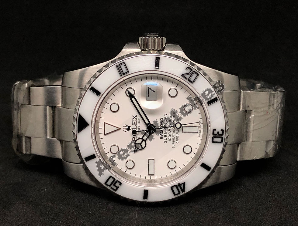 Rolex Submariner White Dial Bamford