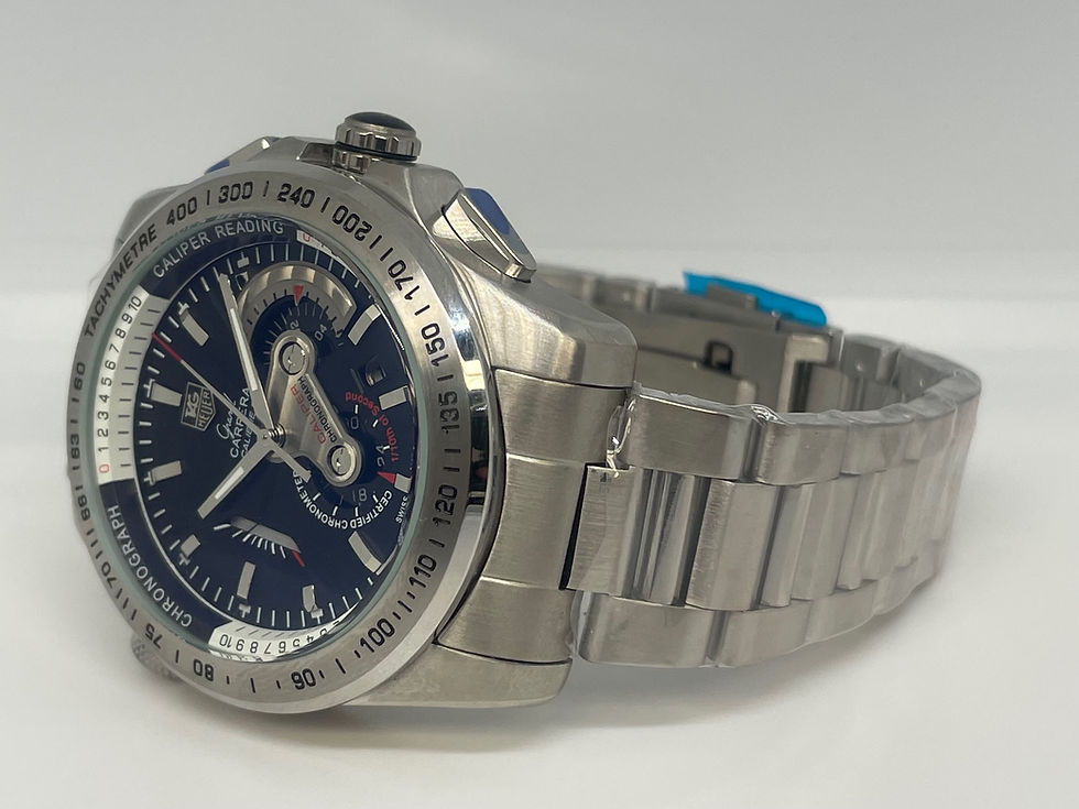 Miniatura: Tag heuer Calibre 36 Caliper Silver Automatic