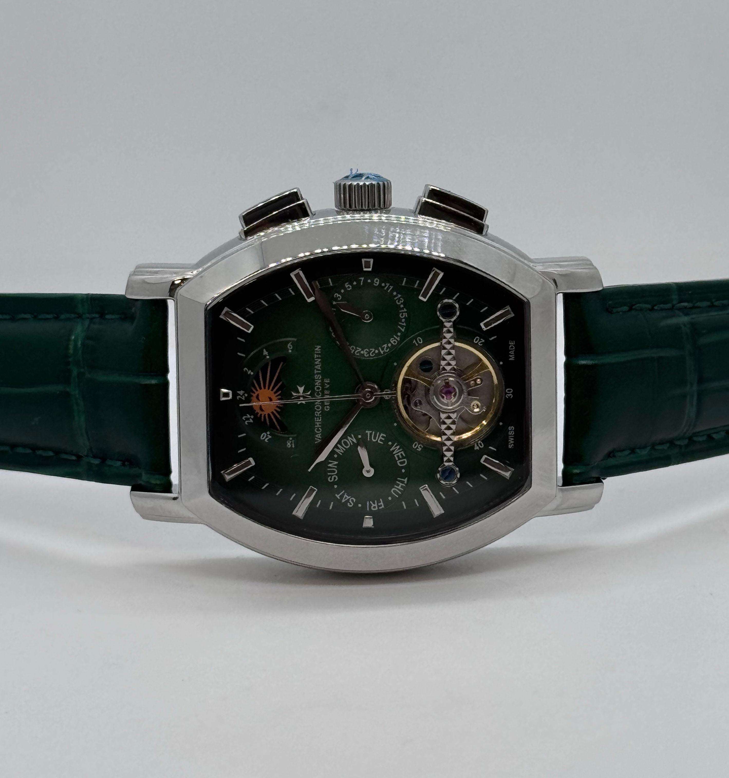 Vacheron Constantin Le Montre Tourbillon Green Leather