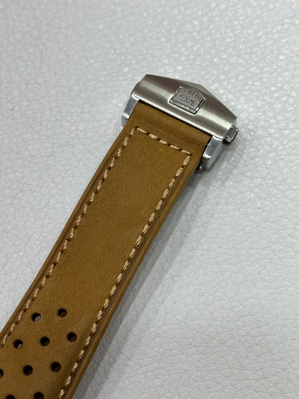 Miniatura: Tag Heuer Monaco “Gulf Edition” Leather Strap