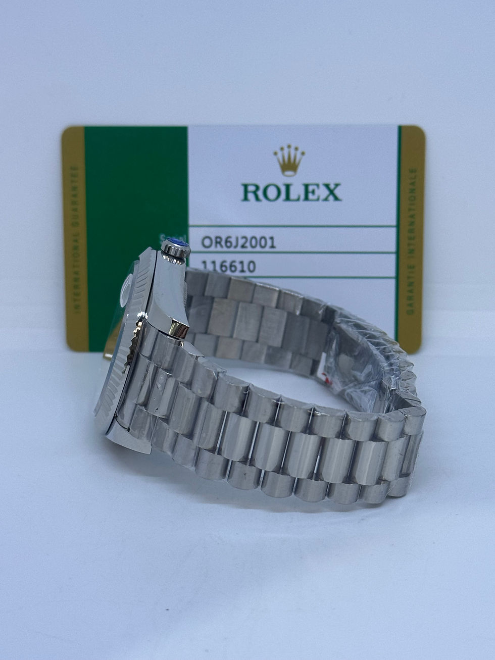 Miniatura: Rolex Day Date Nacar Dial 40mm Diamond Baguette Premium