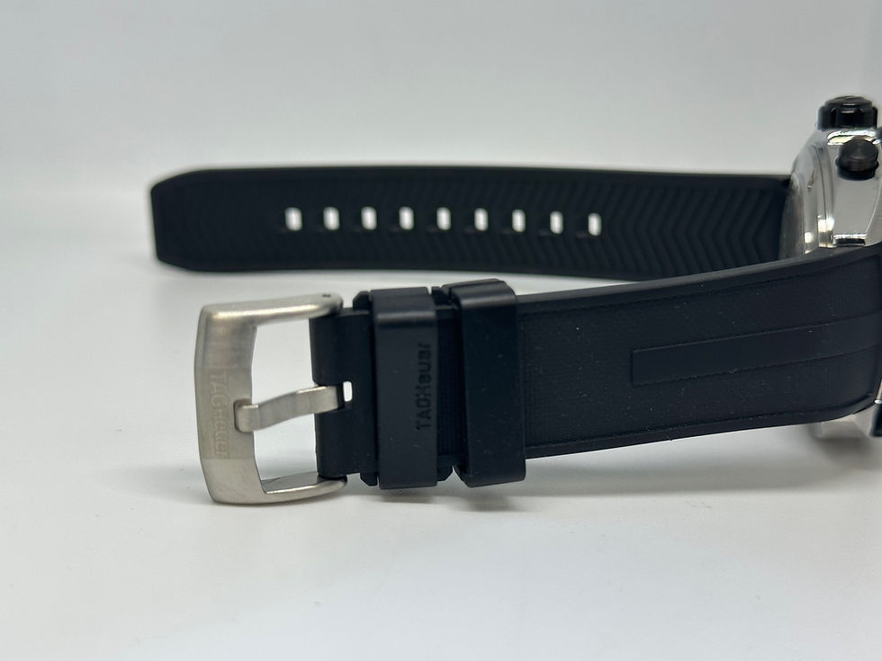 Miniatura: Tag Hehuer Formula 1 Black Dial  Rubber Strap